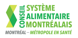 Logo du Système alimentaire montréalais