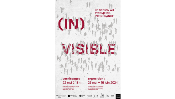Affiche de l'exposition (IN)VISIBLE